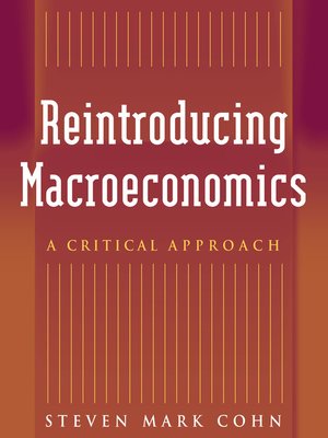 cover image of Reintroducing Macroeconomics